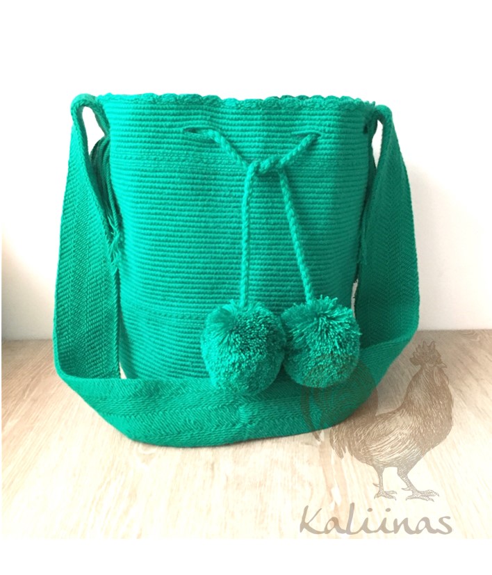 MOCHILA WAYUU 2 HEBRAS UNICOLOR