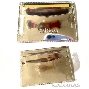 SILVER CARD HOLDER